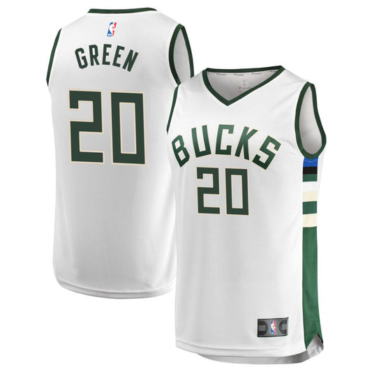 A.J. Green  Milwaukee Bucks Fanatics Branded Youth Fast Break Replica Jersey - Association Edition - White